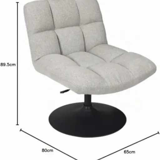 Test HOME DECO FACTORY HD7149 : le fauteuil pivotant qui mise surtout sur le confort et le look