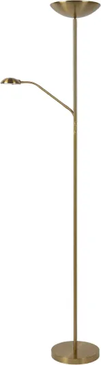 ZENITH - Lampadaire/lampe de lecture - LED Dim - - 3000K - Or Mat/Laiton Or Mat / Laiton