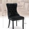 Test SoarFlash Chaises Salle à Manger (lot de 6) : du velours confortable qui fait le job pour une grande table