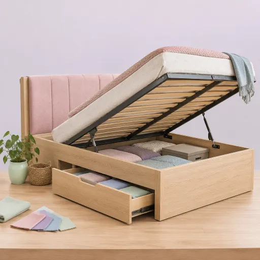 Lit coffre : le rangement sous le matelas vaut-il le mécanisme en plus ?