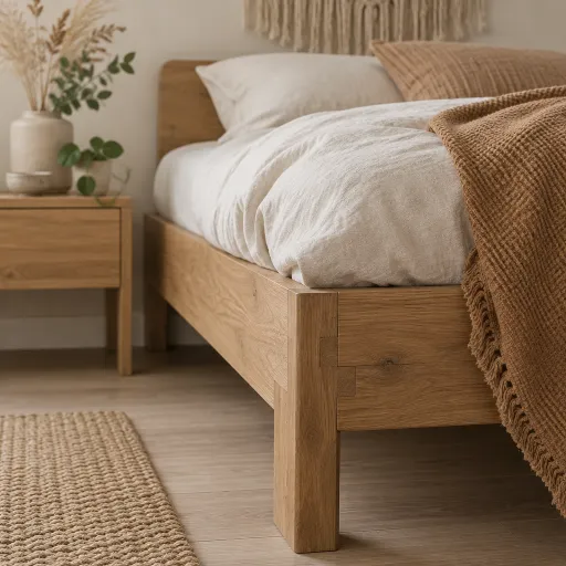 Choisir un lit en chêne massif : guide complet pour une chambre élégante et durable