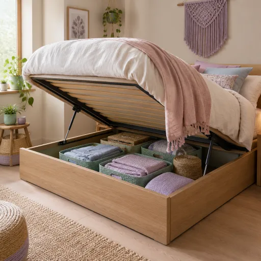 Lit coffre : le rangement sous le matelas vaut-il le mécanisme en plus ?