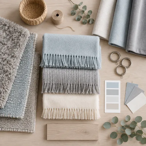 Préparer l'hiver : superposer plaids, tapis épais et rideaux lourds pour une maison qui tient chaud