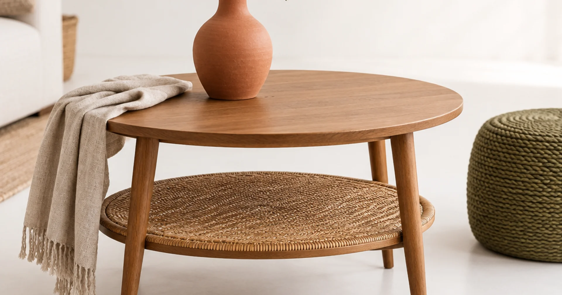 Table basse : hauteur, matière et forme pour qu'elle serve vraiment au salon