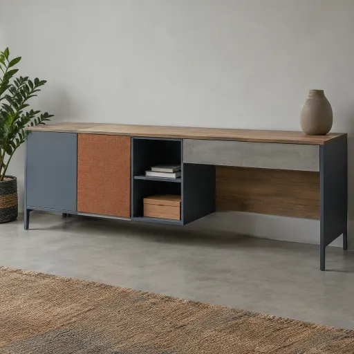 Le bureau à la maison : le fondre dans la déco du salon plutôt que le cacher