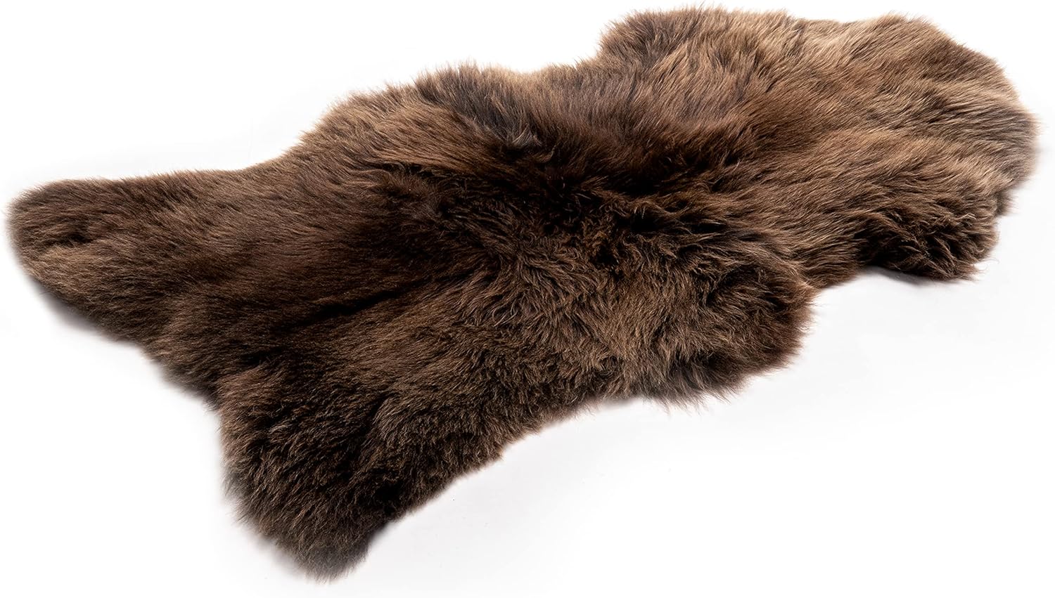 Decorating Sheepskins: Peau d'agneau-de Mouton-de Fourrure, inodore, Douce et Moelleuse, différentes Tailles, qualité Naturelle, idéal comme Tapis, Couvre-lit, Dessous de Poussette