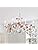 Meibeileil Lustre Blanc Vintage,Lustre Salon En MéTal Avec Rose En CéRamique Fleurs,Suspension Luminaire à Bougies E14 FrançAise Pour Chambre Salon Enfant Chambre Salle à Manger,8 LumièRes