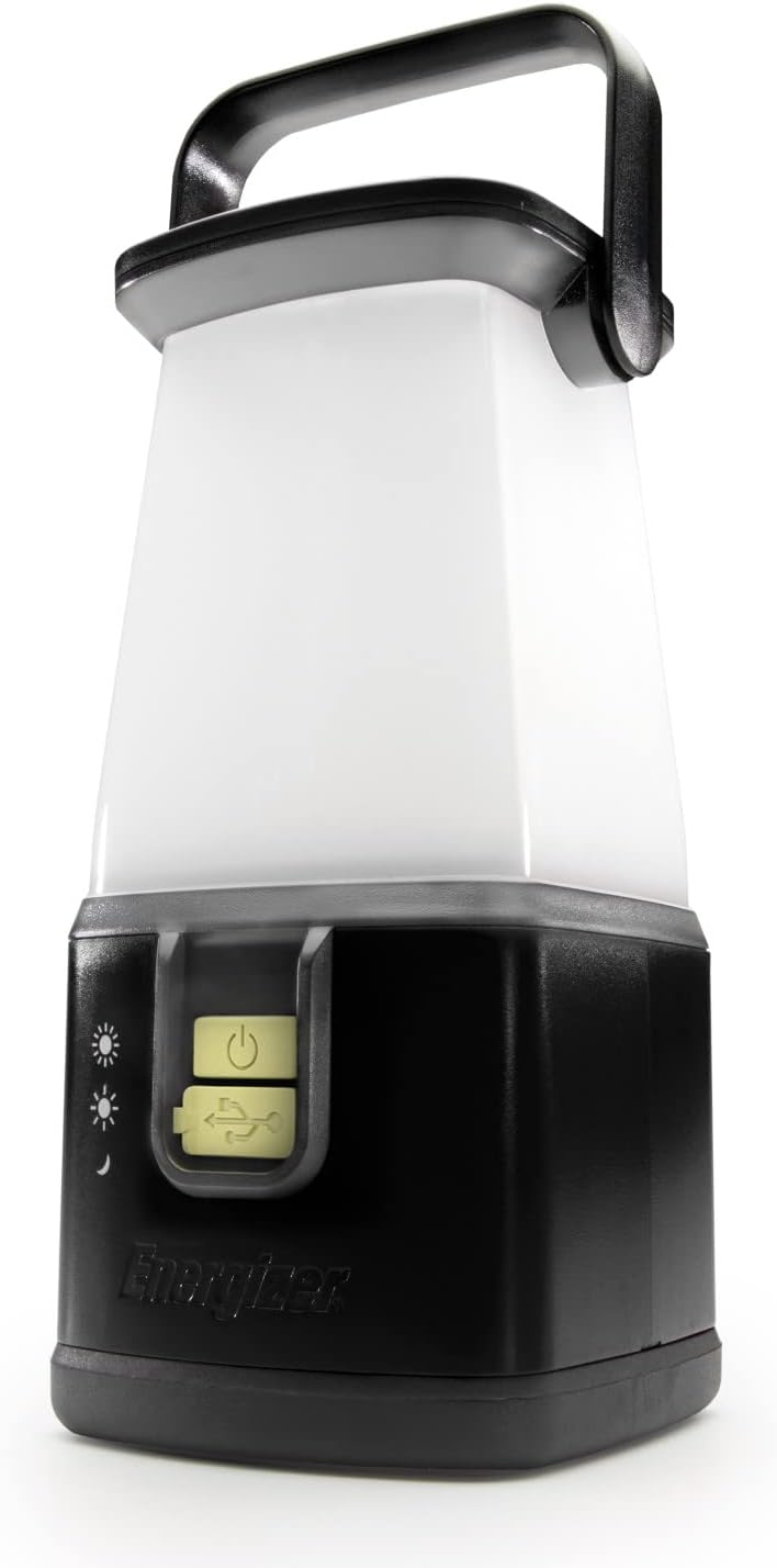 Lanterne LED Weatheready à 360°, lampe de camping 500 lumens, résistante à l'eau IPX4, lampe de zone LED fiable, alimentée par batterie