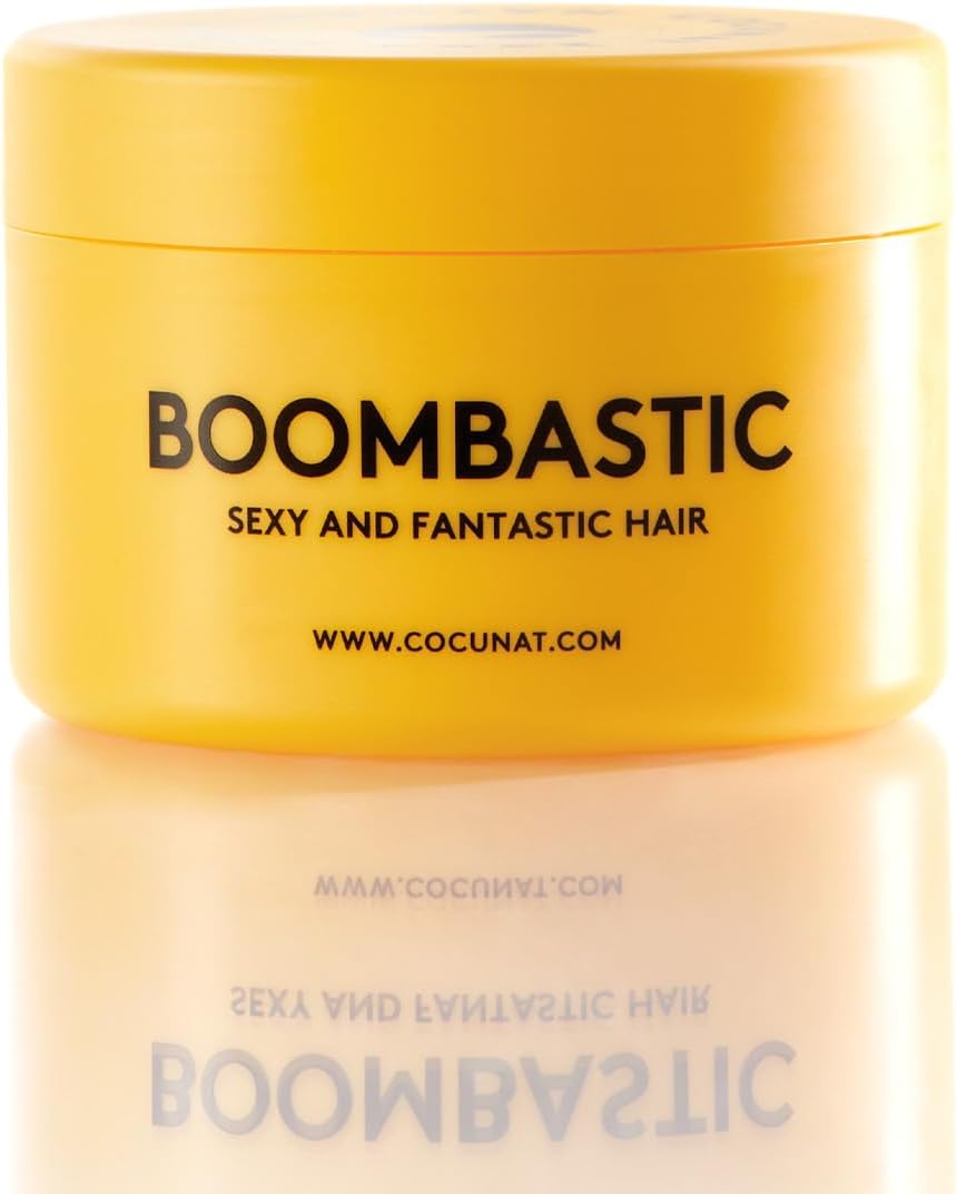 Boombastic - Masque Capillaire Ultra-Nourrissant - Pour les Cheveux Secs et Abîmés - Convient à la Méthode Curly - 200 ml