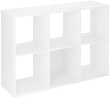 Générique Bibliothèque 6 Cases Maxicubes (Blanc), NCI11015550