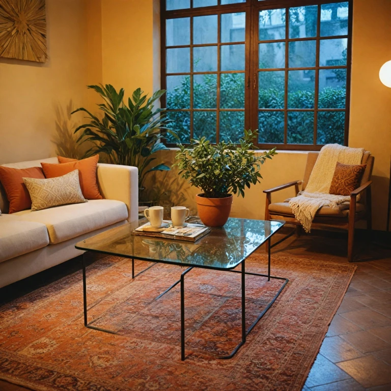 L'élégance des tables basses en verre au design contemporain