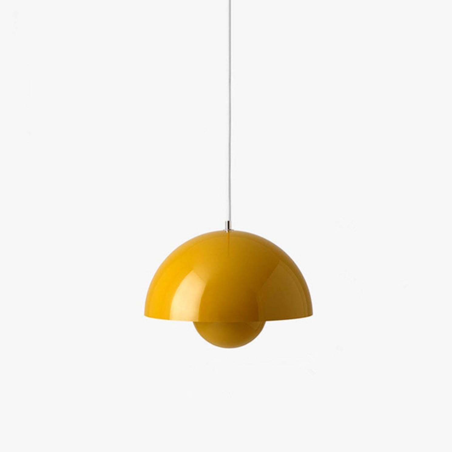 Minimaliste Lampe suspendue Créativité Simplicité Design Bourgeons Fleurs Style Moderne Restaurant Lampe Chevet La Cuisine Bureaux La Boutique Le Bar Base E27 Nouveau Modèle Suspension-Jaune