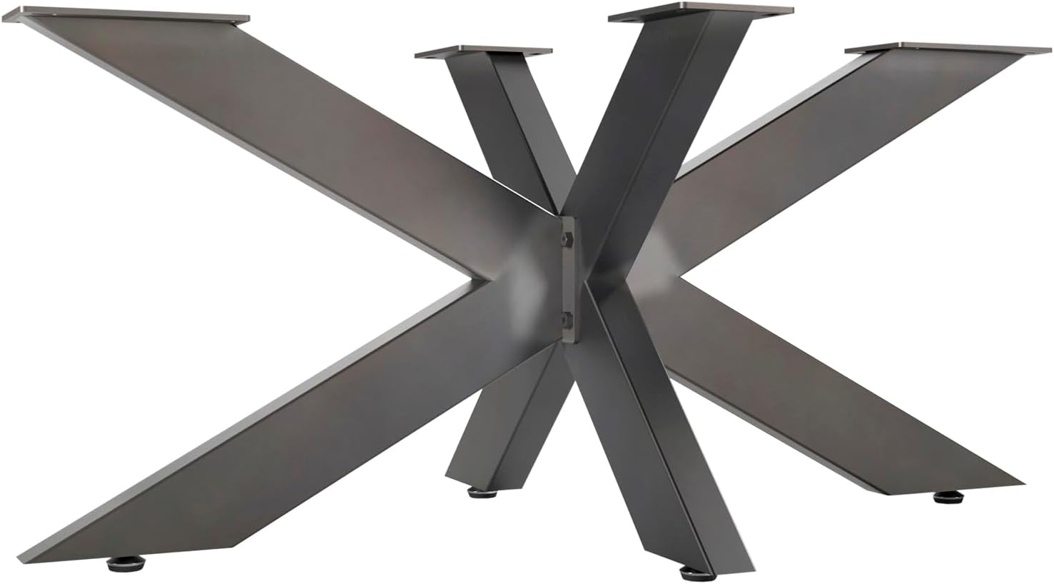 SOTECH Châssis de table SPIDER/Pieds de table en acier lourd à l'aspect vintage/Montage facile/Patins de table pour projets DIY Tables basses, tables de salle à manger 430 x 980 x 580 mm