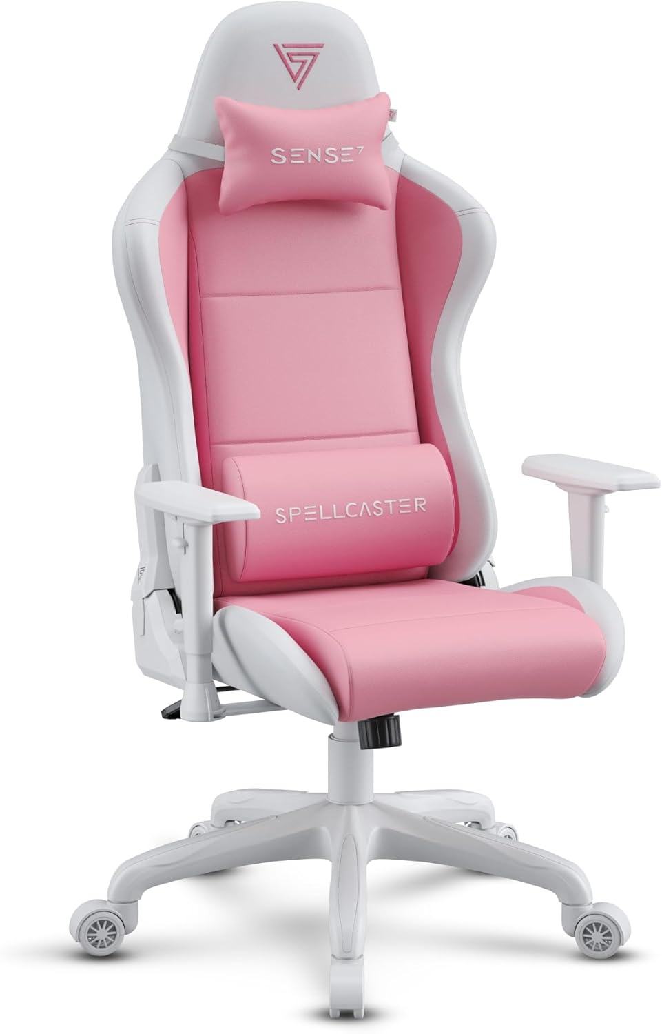 Chaise Gaming Spellcaster FUKU - Cuir Éco - Design Ergonomique, Inclinaison 160°, Accoudoirs 1D, Siège en Mousse Froide - Idéal pour Bureau ou Gaming, PU Facile à Nettoyer, Moderne et Durable