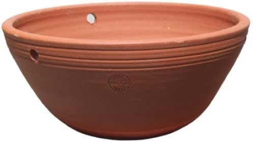 Poterie Lutton Pot de Fleurs Suspendu Panier Plantes, Suspension pour Plantes, Terre Cuite