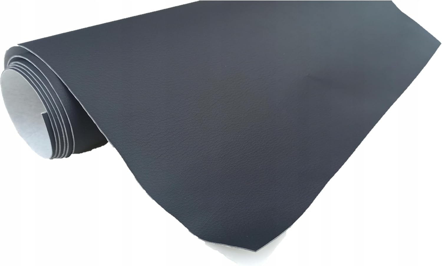 Patch de Réparation en Cuir Autocollant, Graphite, 150cm x 140cm, Mètre de tissu, Kit de Réparation en cuir Synthétique pour Siège de Voiture Canapé Meuble Chaise DIY