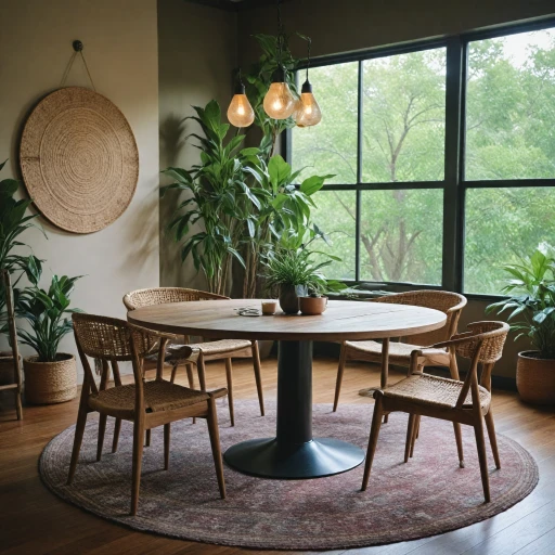 L'élégance intemporelle des tables rondes design