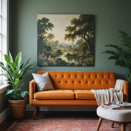 L'intégration des peintures classiques dans le design de meubles