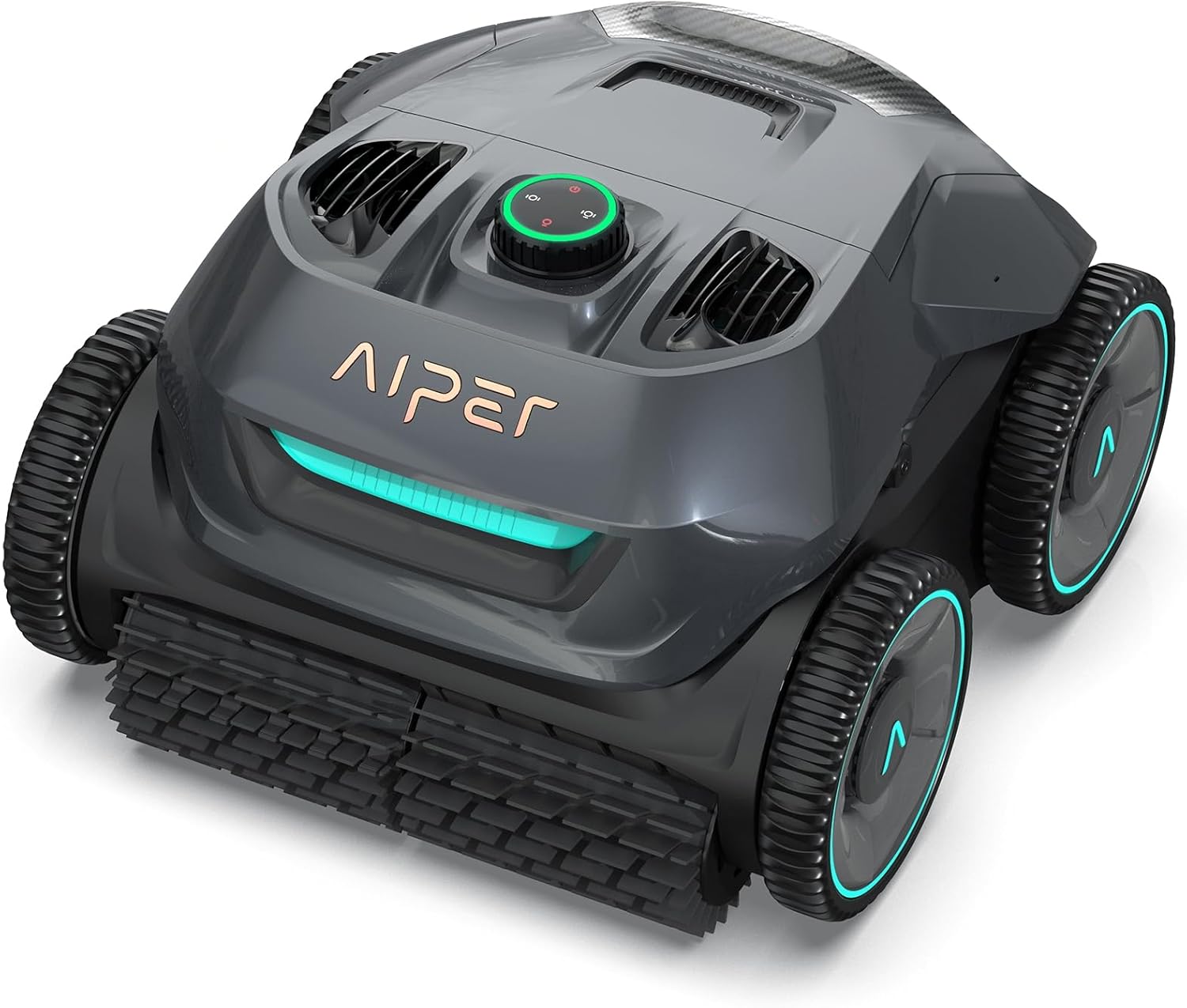 Robot Piscine Fond et Parois, Autonomie Jusqu'à 150 Minutes, Système à Quatre Moteurs, Navigation Intelligente, 3 Modes, Idéal pour Les Piscines Hors Sol ou Enterrées Jusqu'à 150 m²