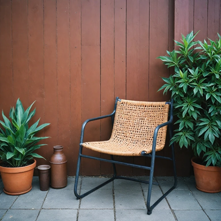 L'harmonie du bois et du métal dans le design de chaises