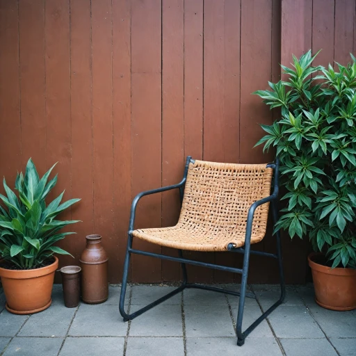 L'harmonie du bois et du métal dans le design de chaises