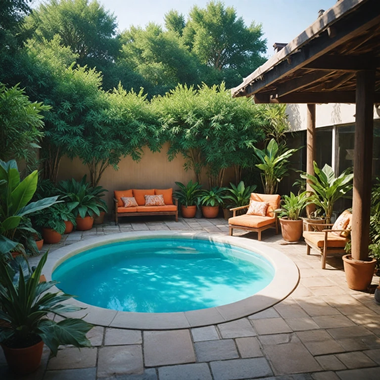 L'attrait des piscines gonflables : un plongeon dans le design moderne