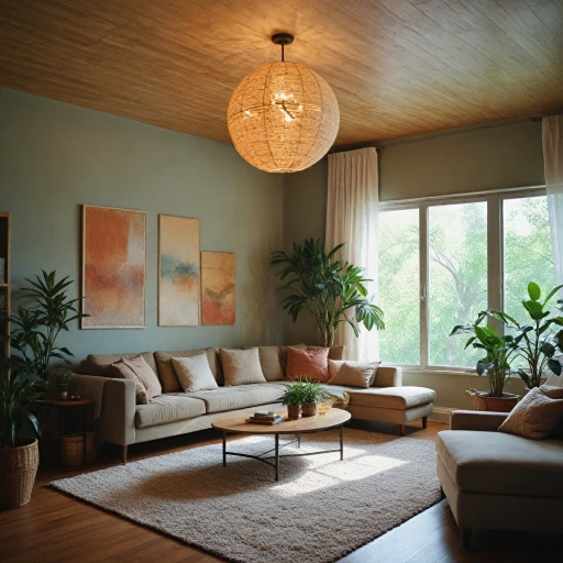Éclairage moderne avec des plafonniers LED