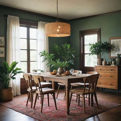 Quelle est la hauteur idéale pour une table à manger ?