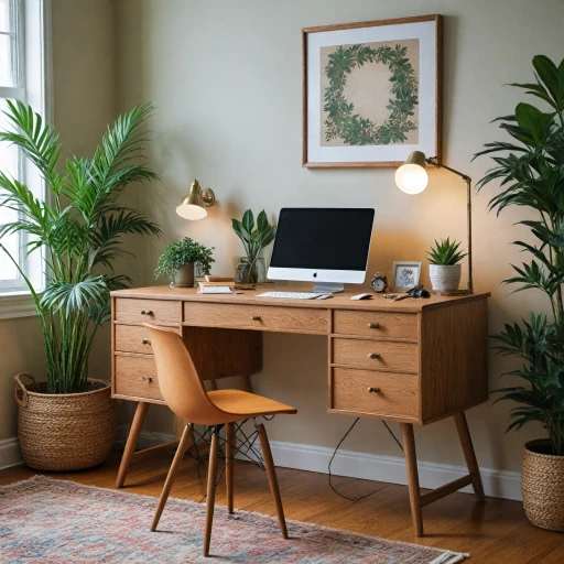 L'élégance intemporelle du bureau secrétaire en bois