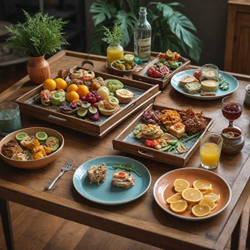 L'art des plateaux de service en design mobilier