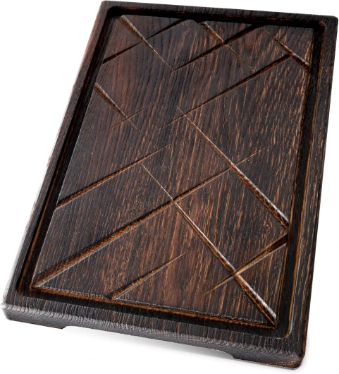 Planche À Découper En Bois 35 X 25 Plateau De Service En Bois De Chêne Massif Plaque De Découpage Épaisse Naturelle Pour Barbecue - Durable Et De Qualité (L)