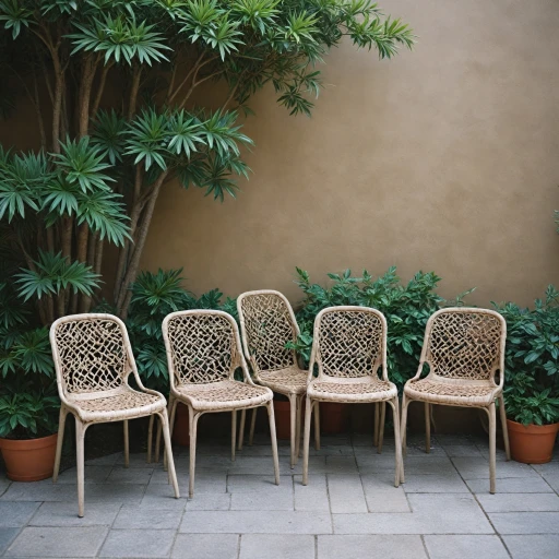 Les chaises en plastique : une fusion de design et de fonctionnalité