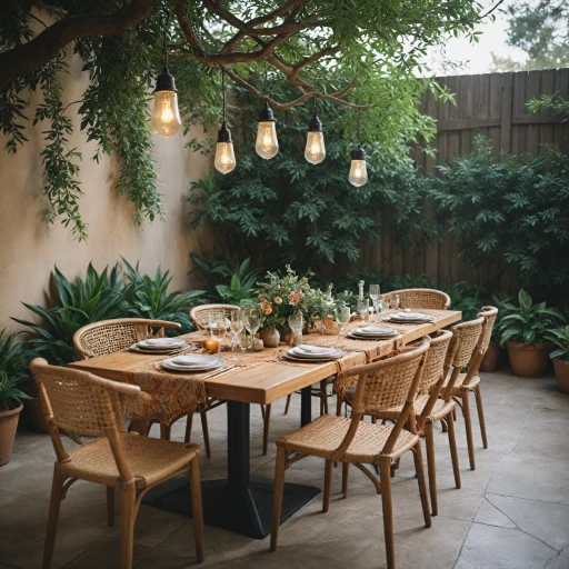 L'élégance intemporelle des tables en résine