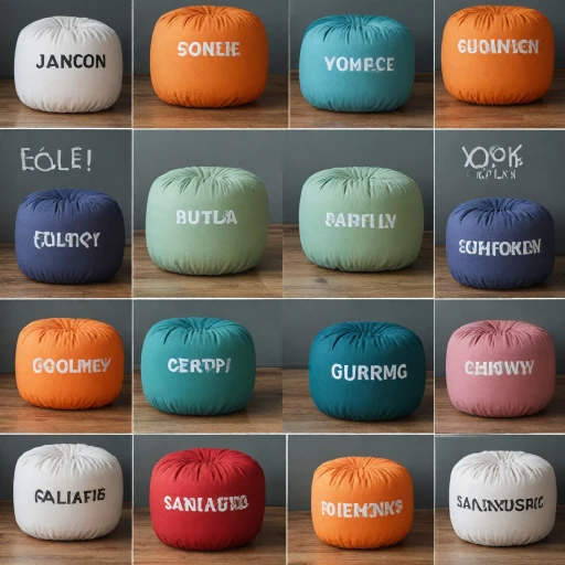 Les poufs en tissu : confort et style pour votre intérieur