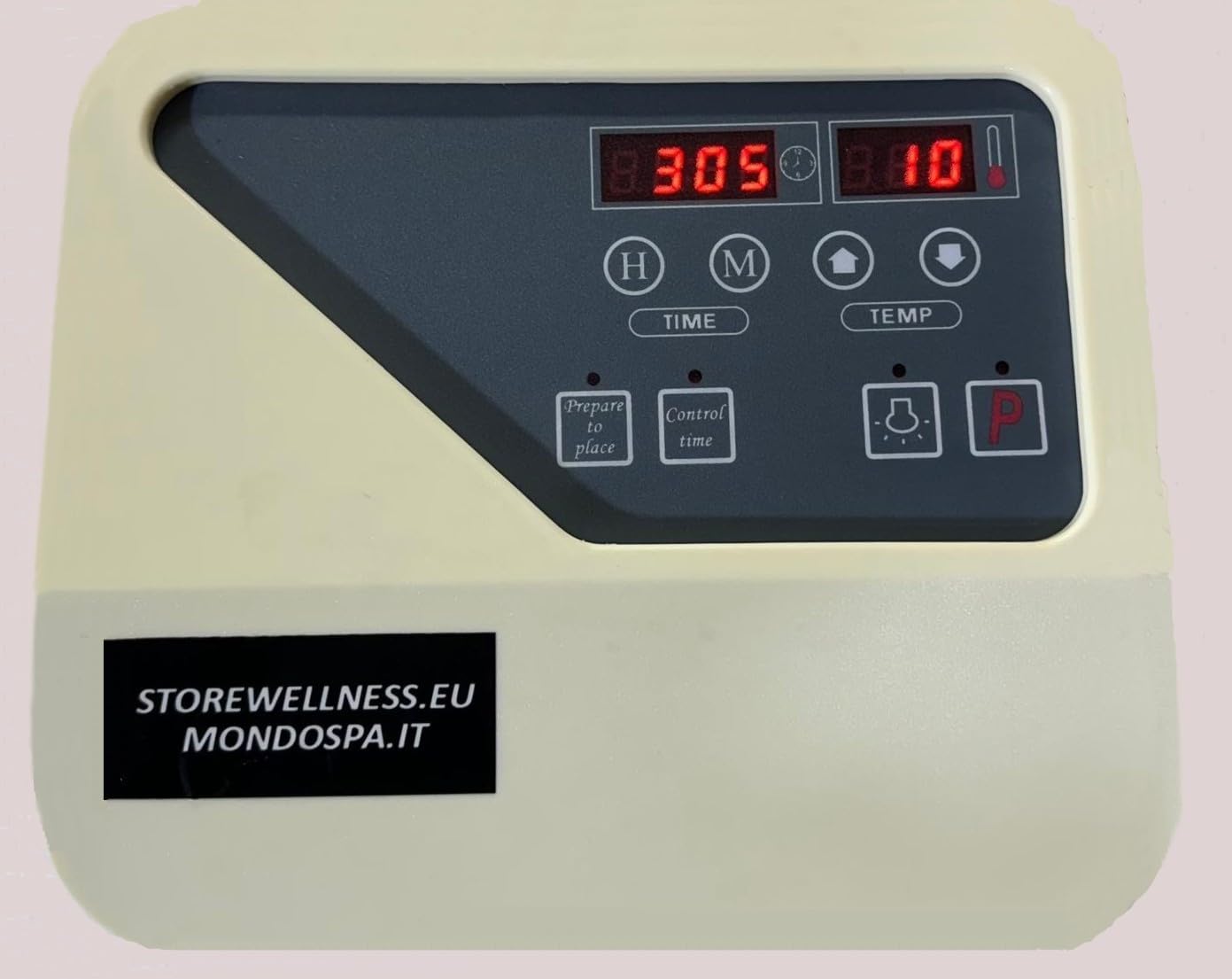 Boîtier numérique pour contrôle des poêles sauna, usage professionnel, adapté pour hôtel, spa et maison