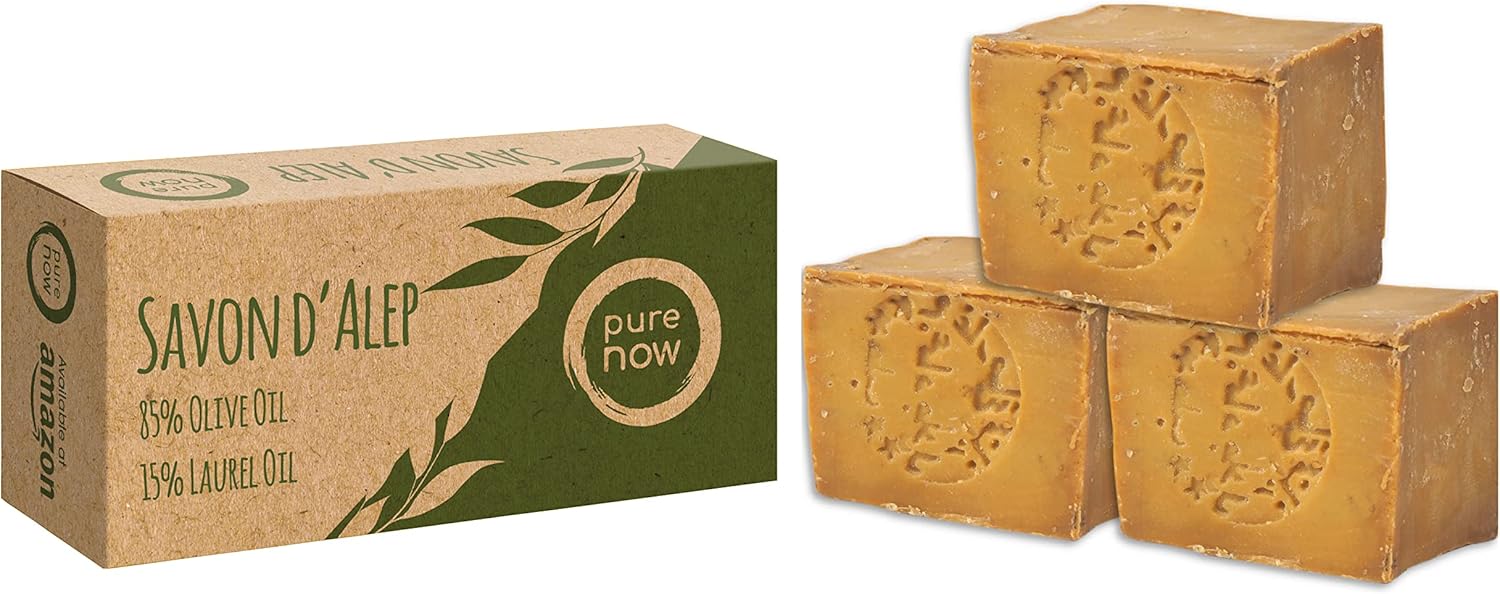 Pure now savon d'Alep 3x200gr.