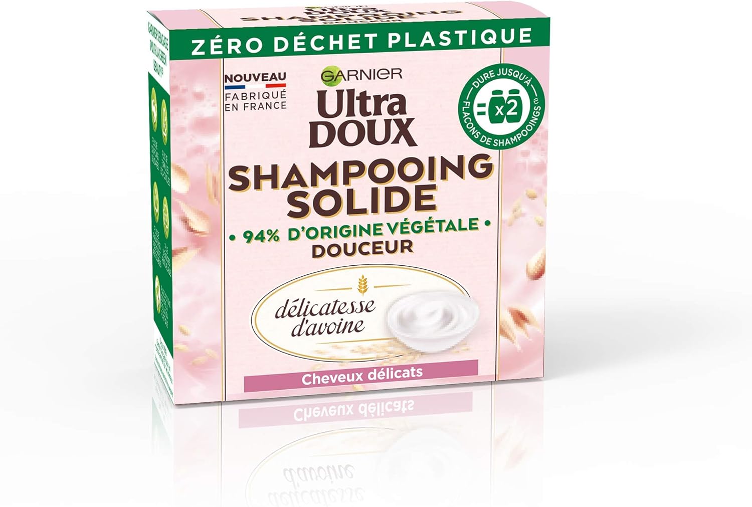 Ultra Doux Shampooing solide Hydratant délicatesse 60g 1 unité (Lot de 1) Produit unitaire