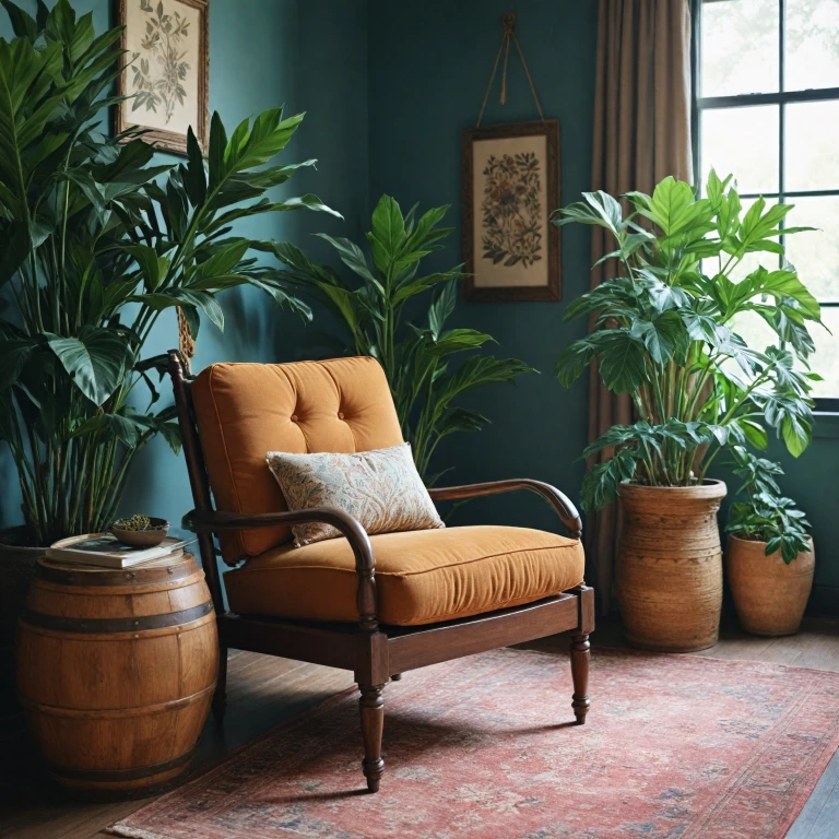 L'élégance intemporelle du fauteuil colonial