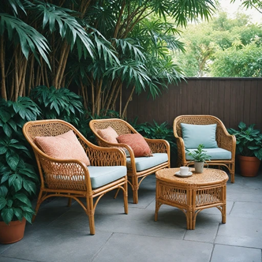 L'élégance intemporelle de la canne en rotin dans le design mobilier
