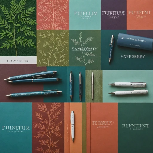 L'importance des stylos à bille dans le mobilier design