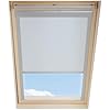 Store Occultant Compatible avec VELUX M06, 306, Blanc Blanc 60l x 94L cm