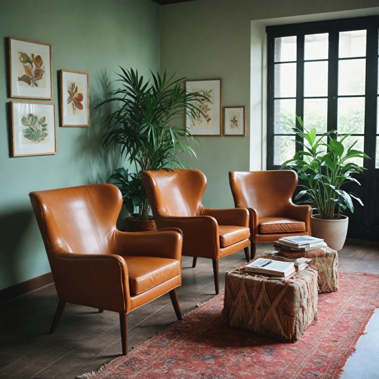 L'élégance intemporelle des chaises italiennes en cuir