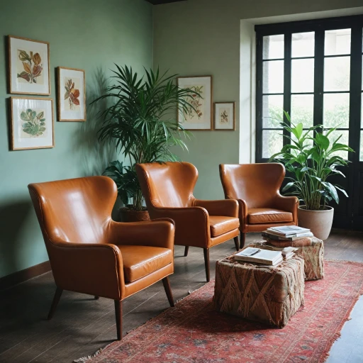 L'élégance intemporelle des chaises italiennes en cuir