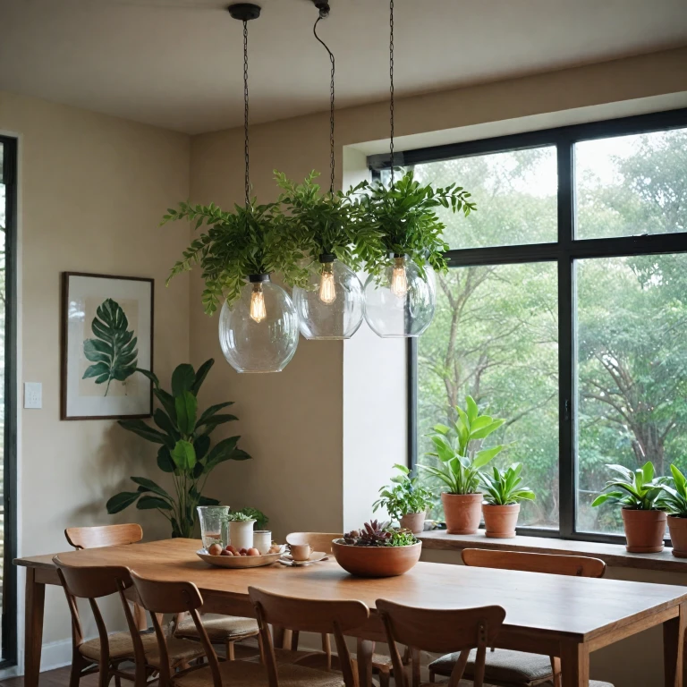 L'élégance des suspensions en verre dans le design d'intérieur