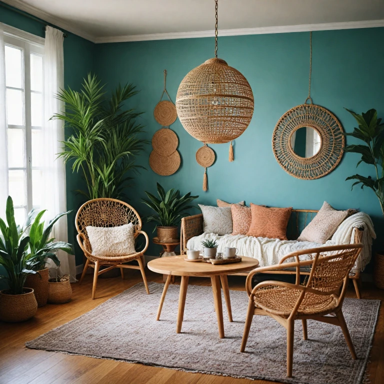 Illuminez votre intérieur avec des suspensions en rotin