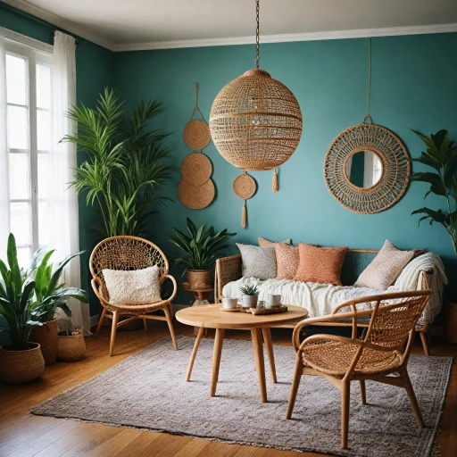 Illuminez votre intérieur avec des suspensions en rotin