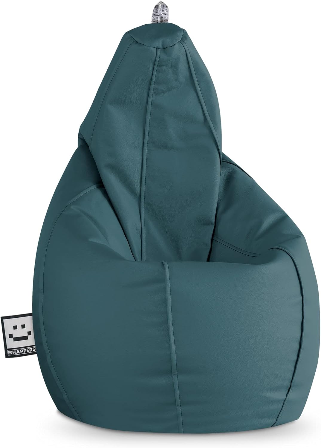 Pouf Poire Simili Cuir Intérieur Glacier XL X-Large Glacier