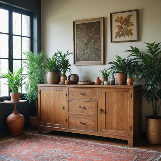 L'élégance du buffet en bois recyclé