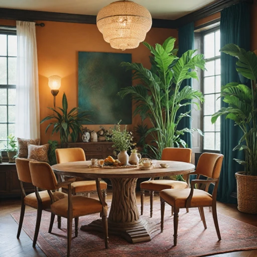 L'élégance intemporelle de la table colonne