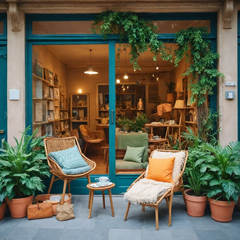 L'art de la vitrine peinte à Paris : un regard sur le design mobilier